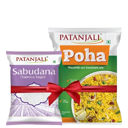 Patanjali Sabudana + Poha Combo - combo