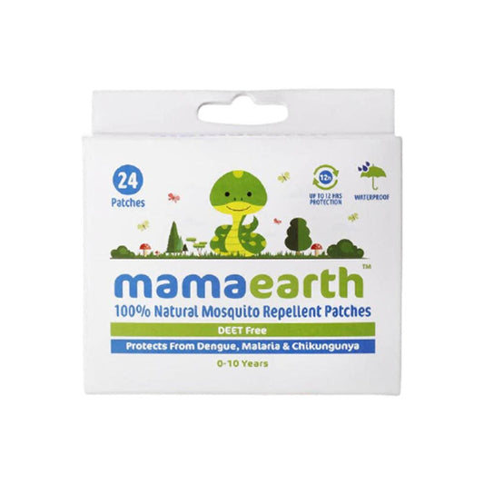Mamaearth Natural Repellent Mosquito Patches for Babies, 24 pcs - Pack of 1