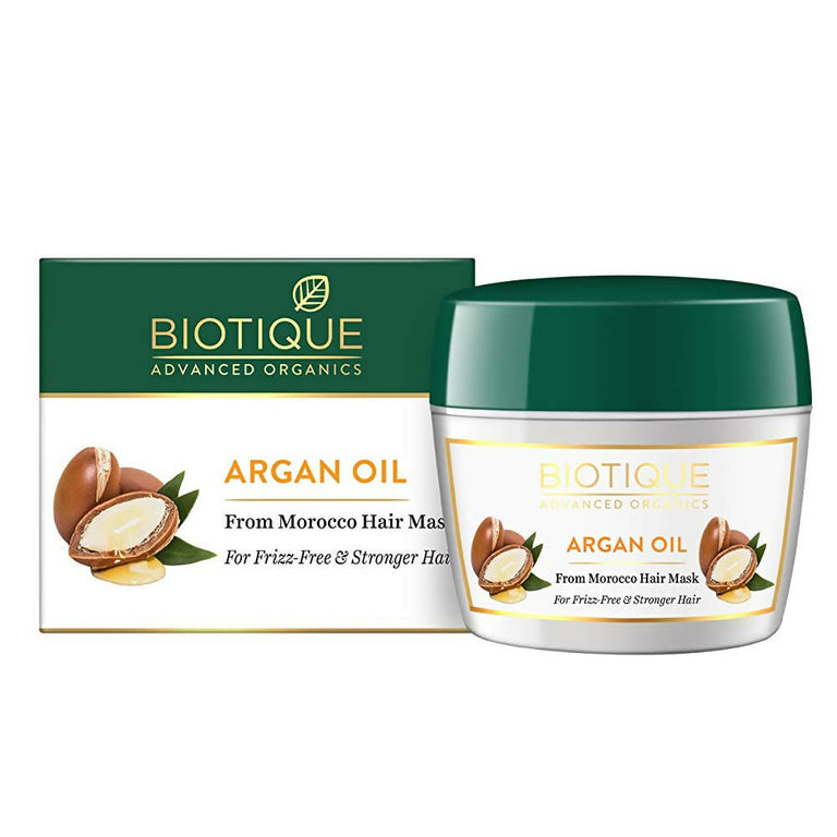 Biotique Argan Oil Hair Mask from Morocco - Limited Time Offer - 175 gm