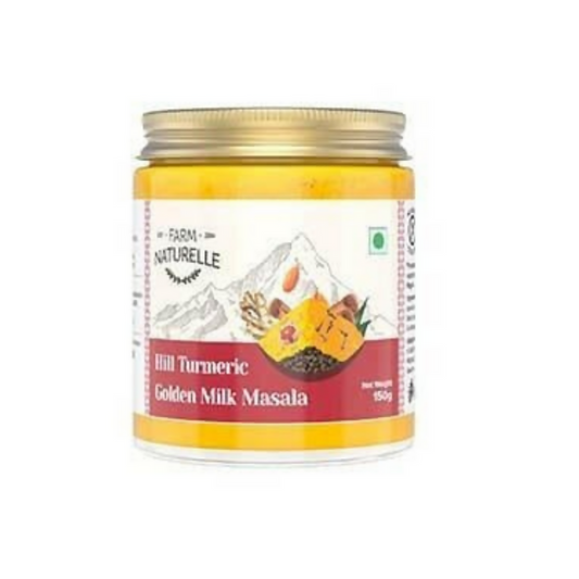 Farm Naturelle Golden Milk Masala - Turmeric Latte Blend with Spices - 100 gm