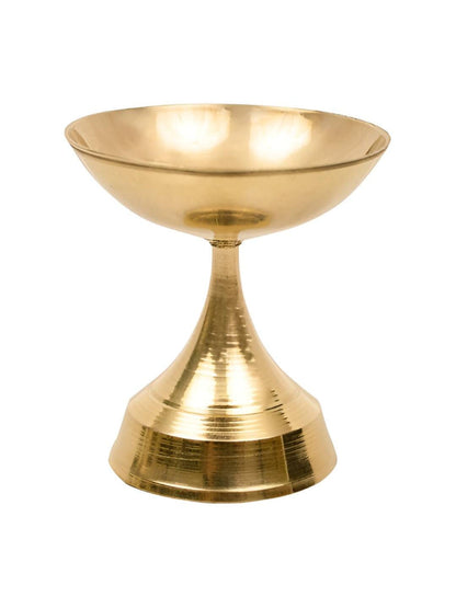 Spillbox Gold-Toned Brass Niranjan Small Deep Pooja Essential