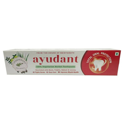 Baidyanath Jhansi Ayurvedant Ayudant Toothpaste - 100 gm