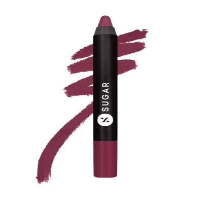 Sugar Matte As Hell Crayon Lipstick - Violet Crawley (Smokey Violet)