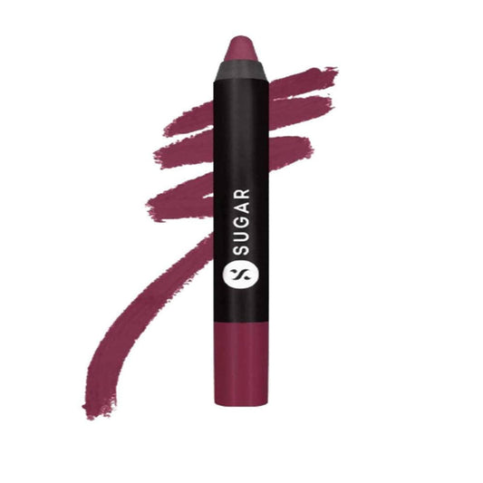 Sugar Matte As Hell Crayon Lipstick - Violet Crawley (Smokey Violet)