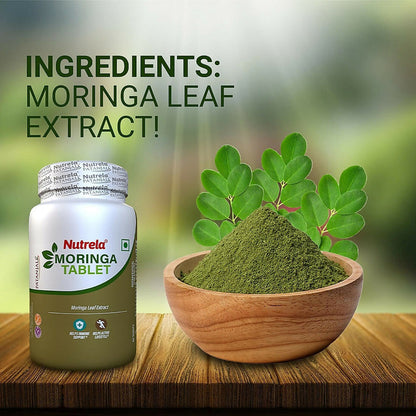 Patanjali Nutrela Moringa Tablets - 60 tabs
