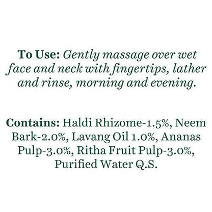 Biotique Advanced Ayurveda Bio Pineapple Oil Control Foaming Face Cleanser - 120 ml
