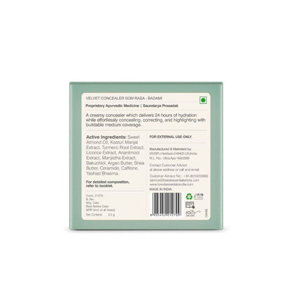 Forest Essentials Som Rasa Velvet Concealer Badami - 3.2 gm