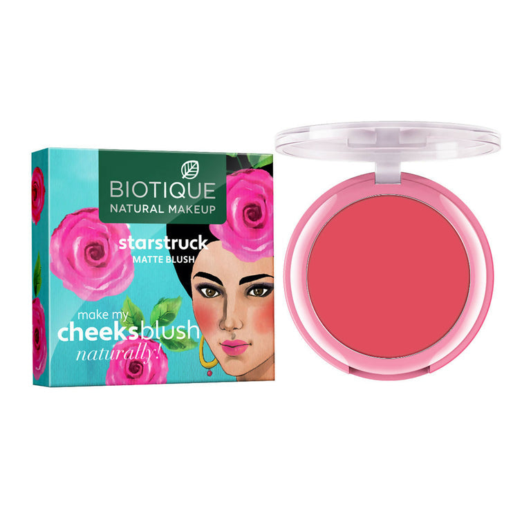 Biotique Starstruck Matte Blush - Promise In Pink BL33 - 6 gm
