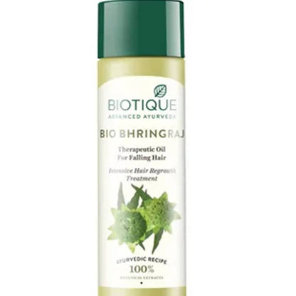 Biotique Bio Bhringraj Fresh Growth Therapeutic Oil For Falling Hair - 100 ml - Pack of 1