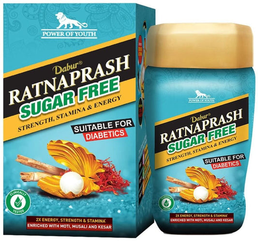 Dabur Ratnaprash Sugar Free - 450 gm