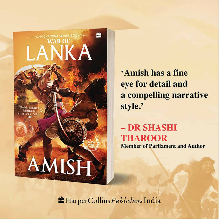 War Of Lanka (Ram Chandra Series Book 4) by Amish Tripathi - Paperback