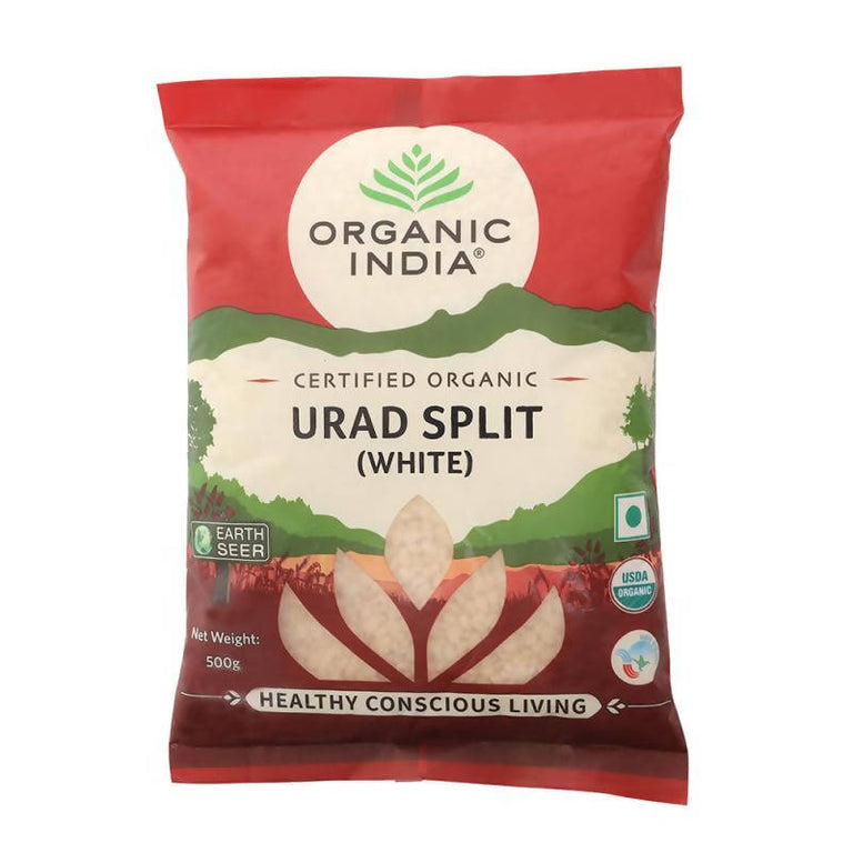 Organic India Urad Split (White) - 500 gm