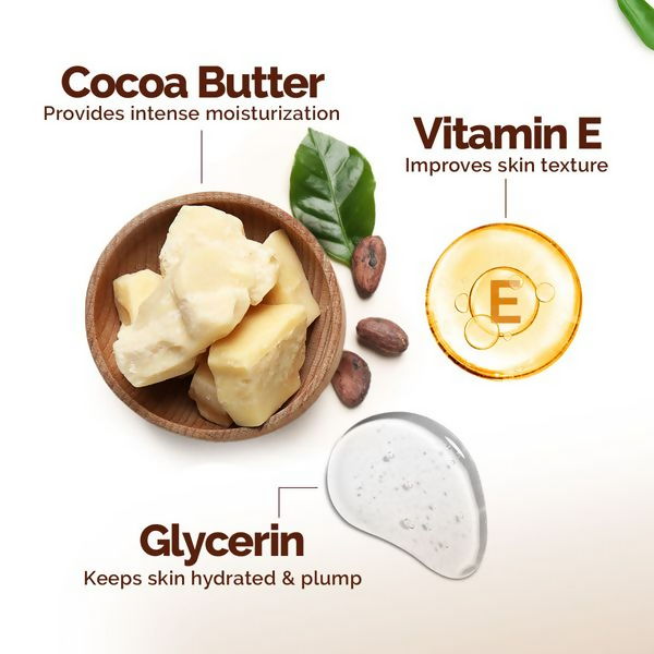 Mamaearth Cocoa Rich Moisturizing Body Lotion with Cocoa Butter & Vitamin E - 400 ml