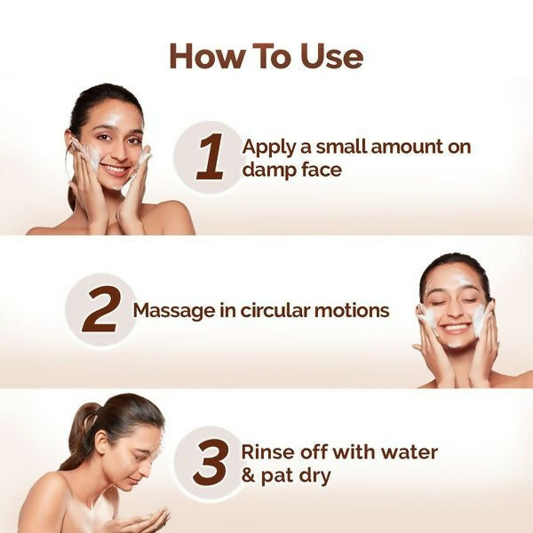 Mamaearth Rice Dewy Bright Face Wash With Rice Water & Niacinamide for Glass Skin - 200 ml