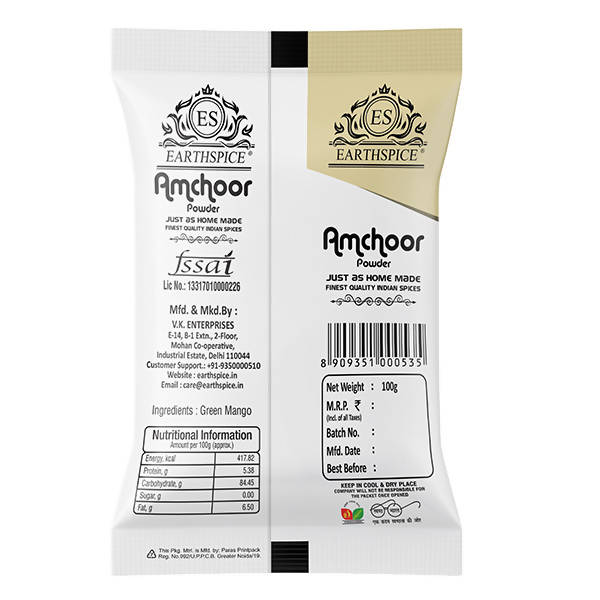 EarthSpice Amchoor Powder - 100 gm