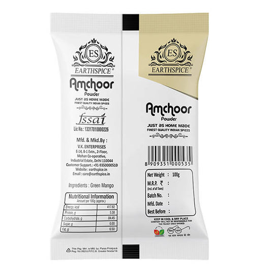 EarthSpice Amchoor Powder - 100 gm