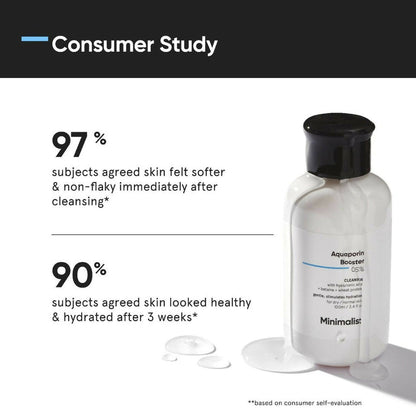 Minimalist Aquaporin Booster 05% Cleanser - 100 ml