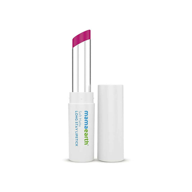 Mamaearth Soft Matte Long Stay Lipstick - Mulberry Pink - 3.5 gm