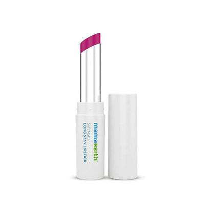 Mamaearth Soft Matte Long Stay Lipstick - Mulberry Pink - 3.5 gm