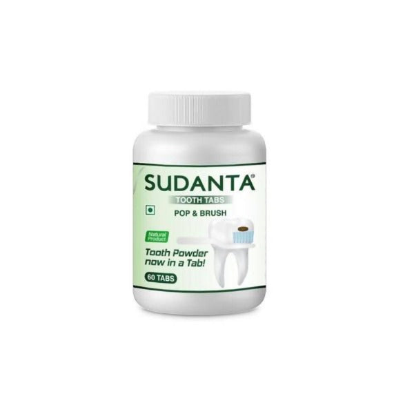 Sri Sri Tattva Sudanta Tooth Tabs (60 Tabs) - 60 tabs