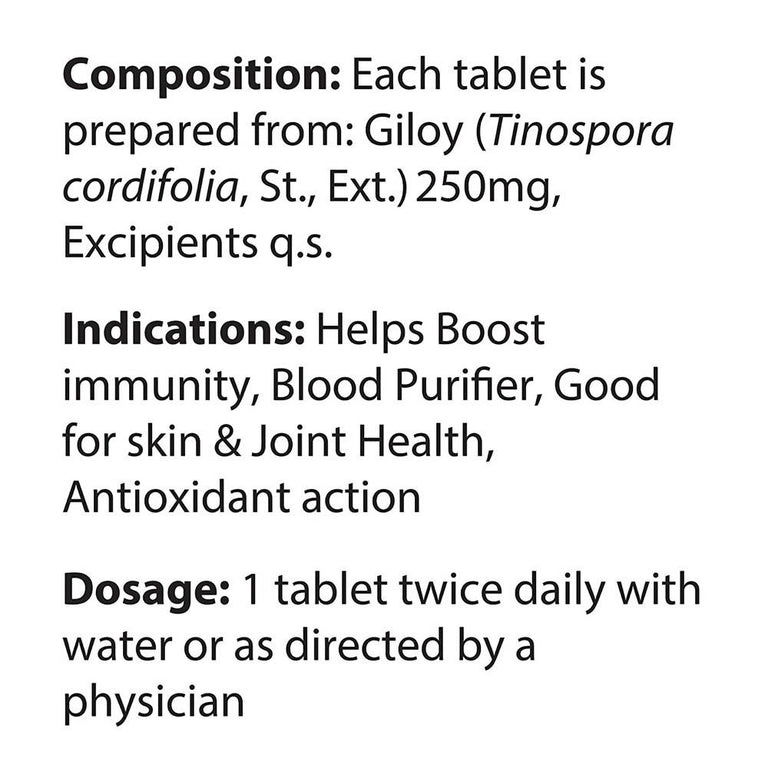 Dabur Giloy Tablets Immunity Booster - Pack of 1