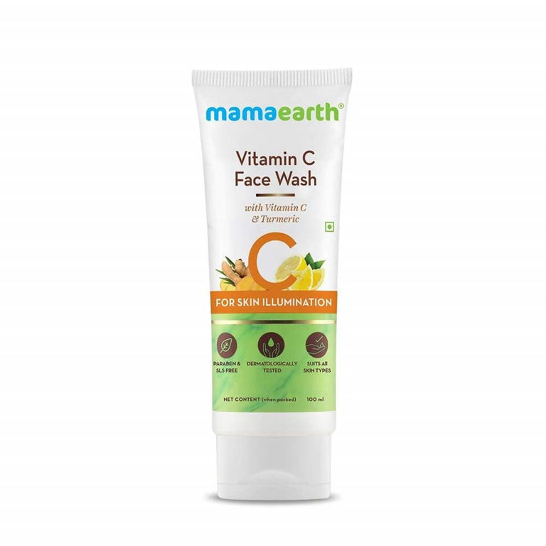 Mamaearth Vitamin C Face Wash For Skin Illumination - 50 ml - Pack of 1