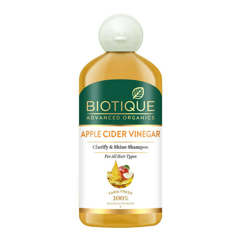Biotique Advanced Organics Apple Cider Vinegar Clarify & Shine Shampoo - 300 ml
