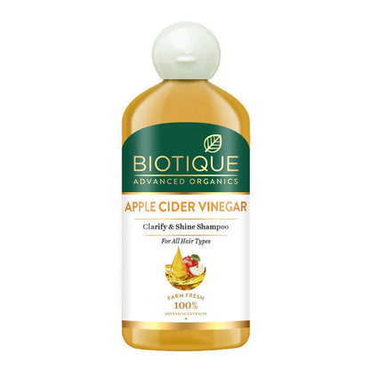 Biotique Advanced Organics Apple Cider Vinegar Clarify & Shine Shampoo - 300 ml