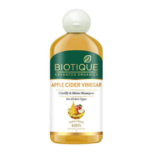 Biotique Advanced Organics Apple Cider Vinegar Clarify & Shine Shampoo - 300 ml