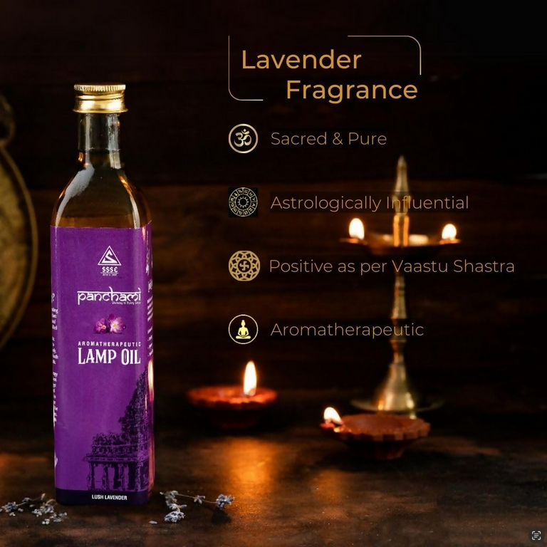 Panchami Sacred Fragrances - Lavender Lamp Oil - 500 ml