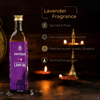 Panchami Sacred Fragrances - Lavender Lamp Oil - 500 ml