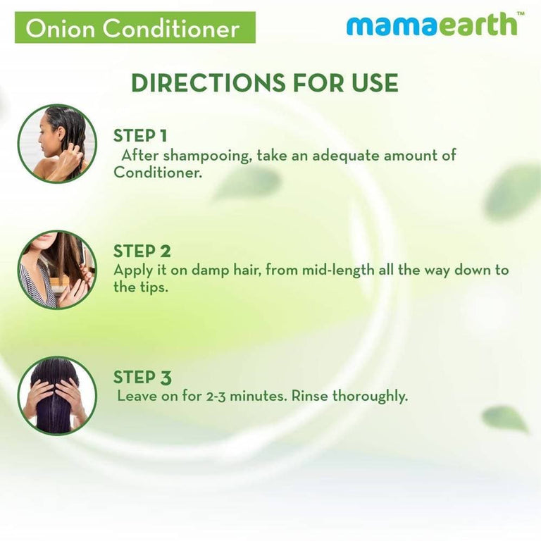 Mamaearth Onion Conditioner For Hair Fall Control - 100 ml