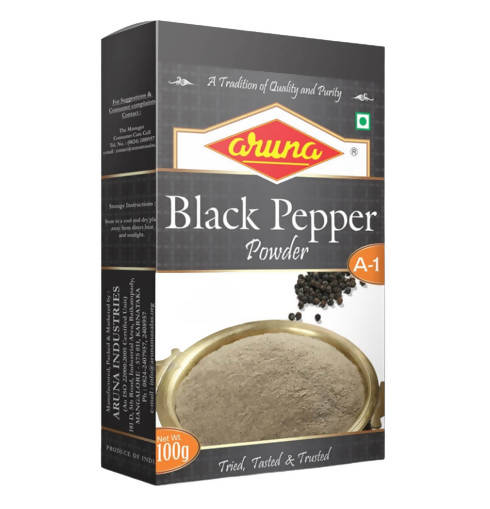 Aruna A-1 Black Pepper Powder - 100 gm