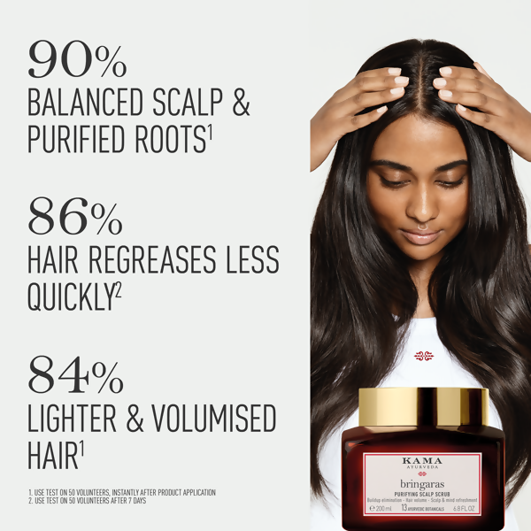 Kama Ayurveda Bringaras Purifying Scalp Scrub - 200 ml