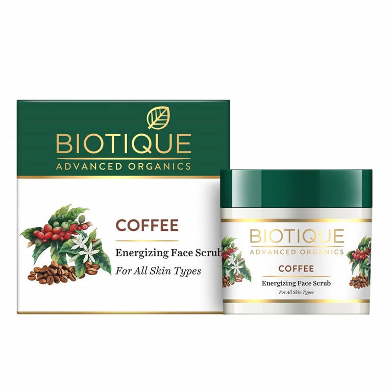 Biotique Advanced Organics Coffee Energizing Face Scrub - 50 gm