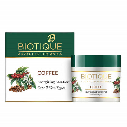 Biotique Advanced Organics Coffee Energizing Face Scrub - 50 gm