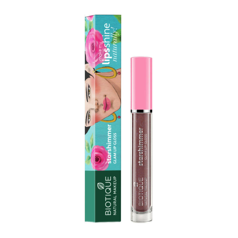 Biotique Starshimmer Glam Lip Gloss - Love Buzz - 3.5 ml