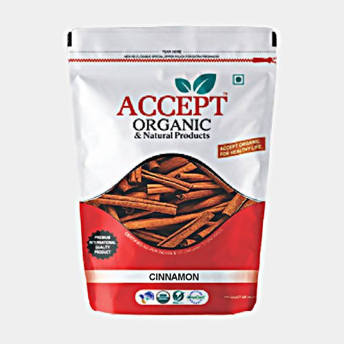 Accept Organic & Natural Products Cinnamon - 50 gm