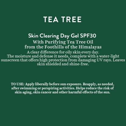 Biotique Advanced Organics Tea Tree Skin Clearing Day Gel SPF30 - 50 gm
