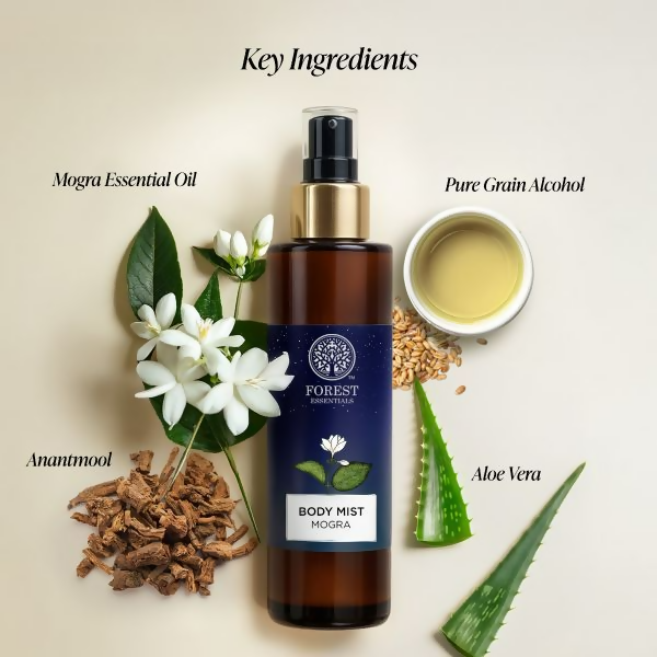 Forest Essentials Cooling Body Mist Mogra - 50 ml