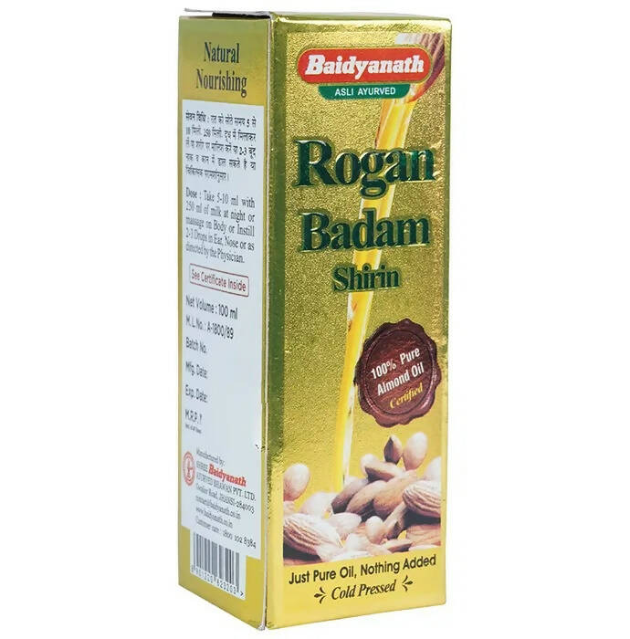 Baidyanath Jhansi Rogan Badam Shirin - 10 ml