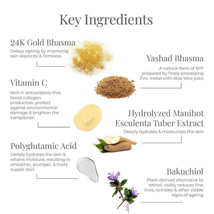 Forest Essentials Soundarya Radiance Cream With 24K Gold & SPF 30 - 15 gm