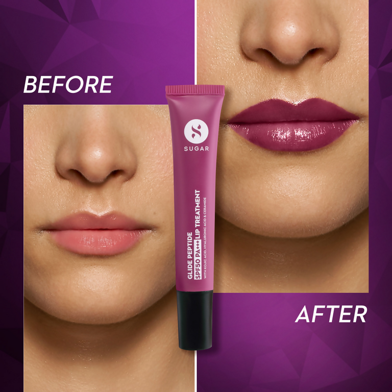 SUGAR Glide Peptide SPF50 PA+++ Lip Treatment - 01 Coconut Crunch - 10 ml