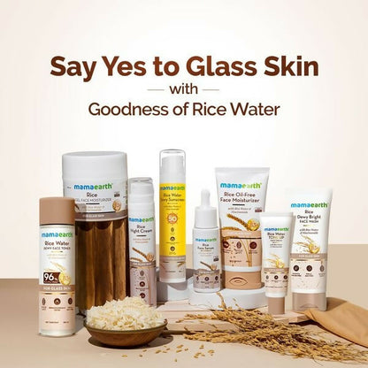 Mamaearth Rice Dewy Bright Face Wash With Rice Water & Niacinamide for Glass Skin - 200 ml