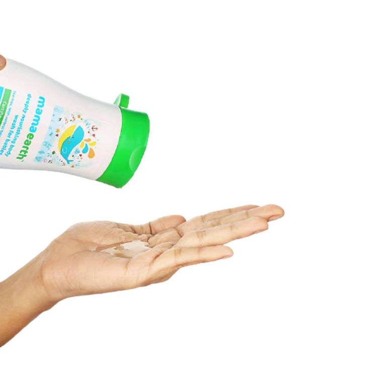 Mamaearth Deeply Nourishing Baby Body Wash For Natural Cleansers & Tear-Free Formula - 100 ml