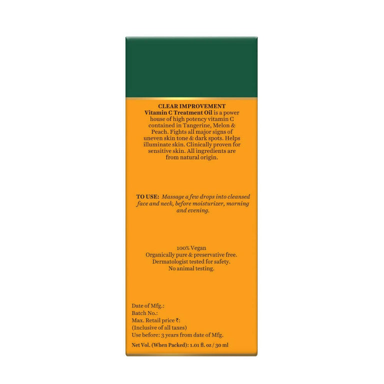 Biotique Advanced Organics Clear Improvement Vitamin C Treatment Oil - 30 ml