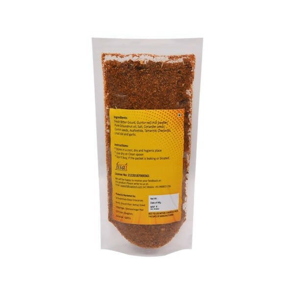 Amoga's Pickles Factory Bitter Gourd Kakarakaya Karam Podi - 250 gm