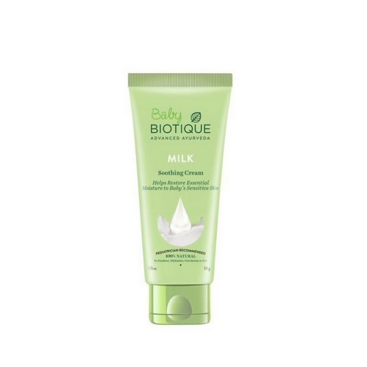 Biotique Milk Soothing Cream Moisture To Baby - 50 gm