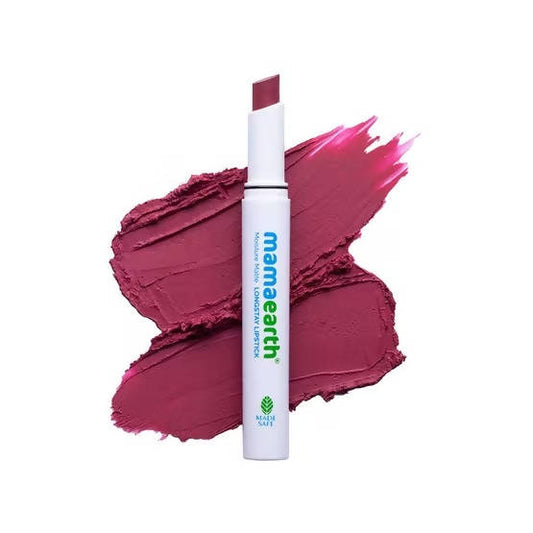 Mamaearth Moisture Matte Long Stay Lipstick-Candyfloss Pink - 2 gm