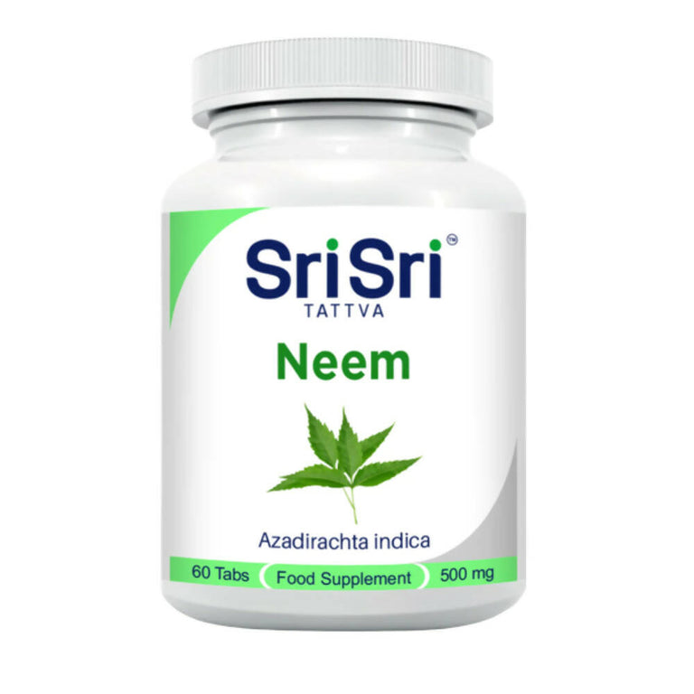 Sri Sri Tattva USA Neem Tablets - 60 tabs